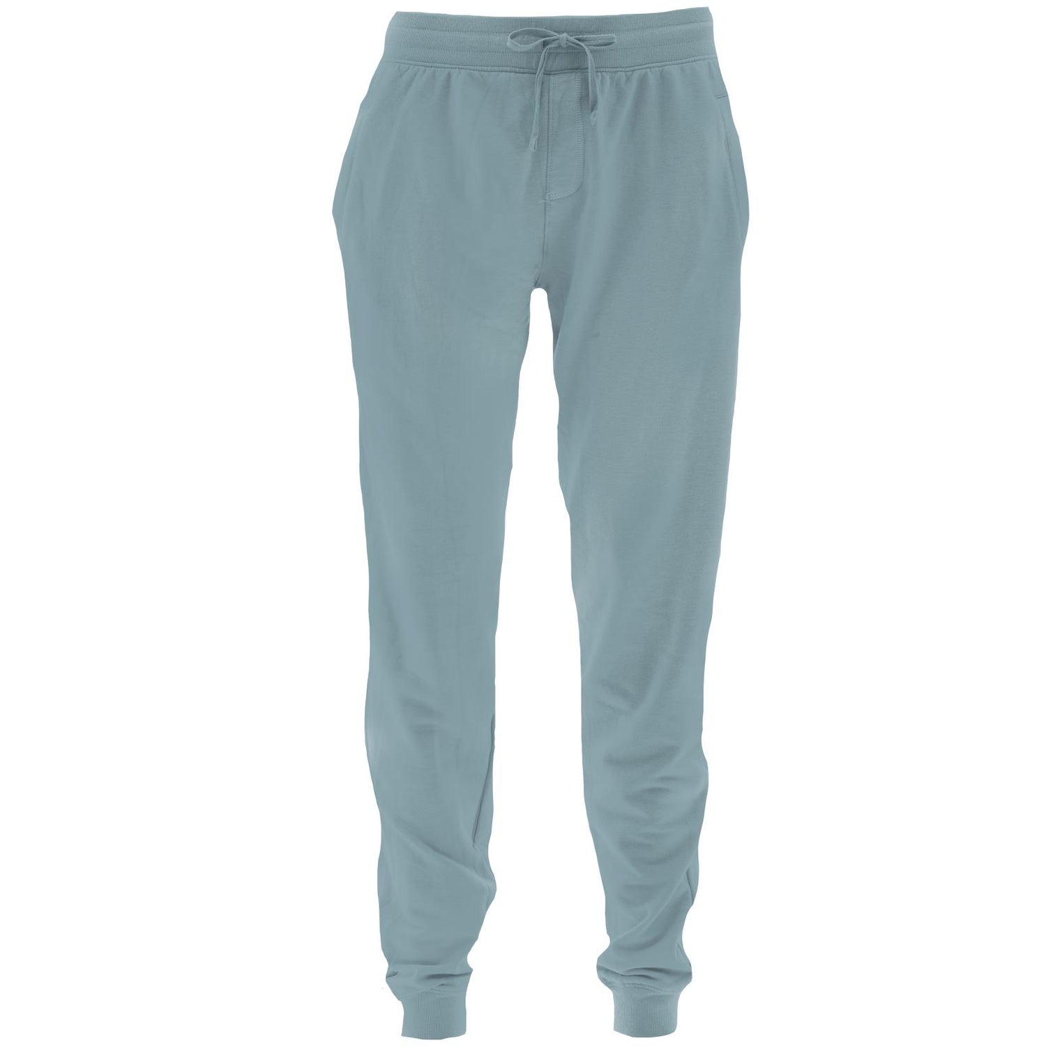 Men's Fleece Joggers in Stormy Sea