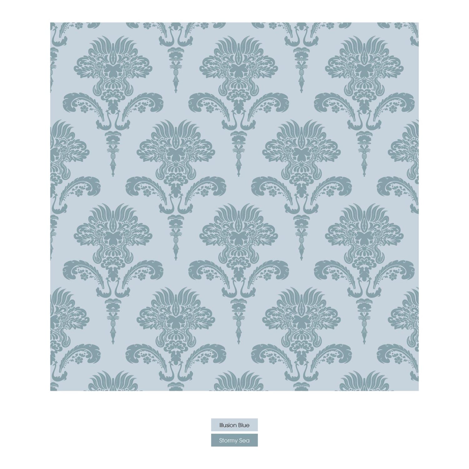 Print Quilted Jacket with Sherpa-Lined Hood in Baby Rose Just So Animals/Illusion Blue Damask (293434)