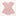 Print Short Sleeve Skirted One Piece in Baby Rose Heart Bunting (370747)
