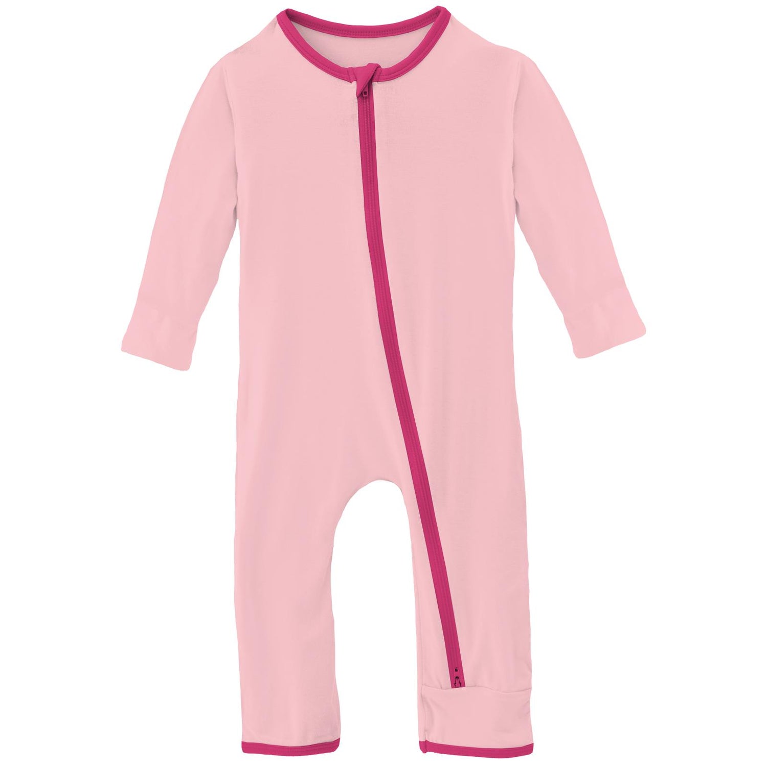 Applique Coverall with 2 Way Zipper in Lotus Happy Teddy (250662)