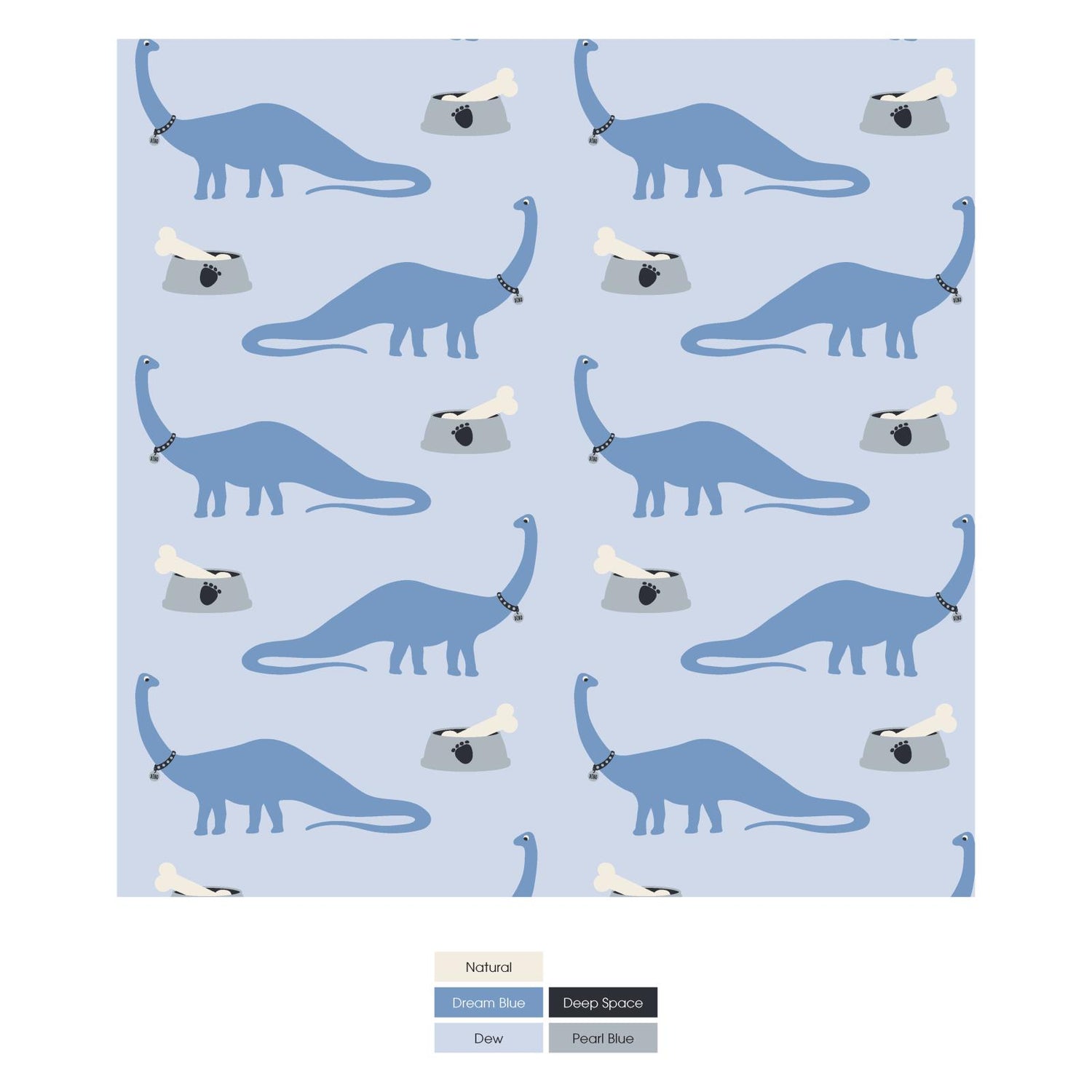 Print Boxer Brief Set of 3 in Dew Pet Dino, Dream Blue & Rhyme Stripe