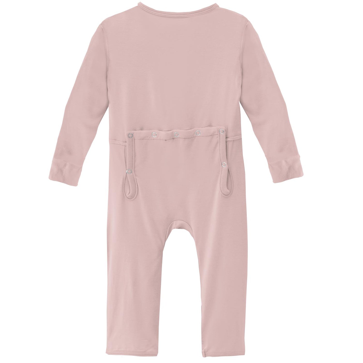 Coverall with Zipper in Baby Rose (209987)