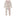 Print Coverall with Zipper in Natural Vintage Vans (245106)