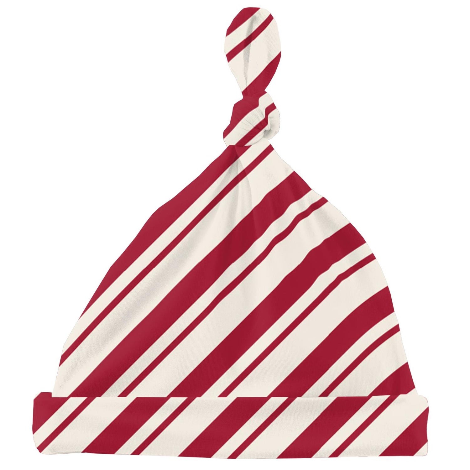 Print Knot Hat in Peppermint Stripe (342809)