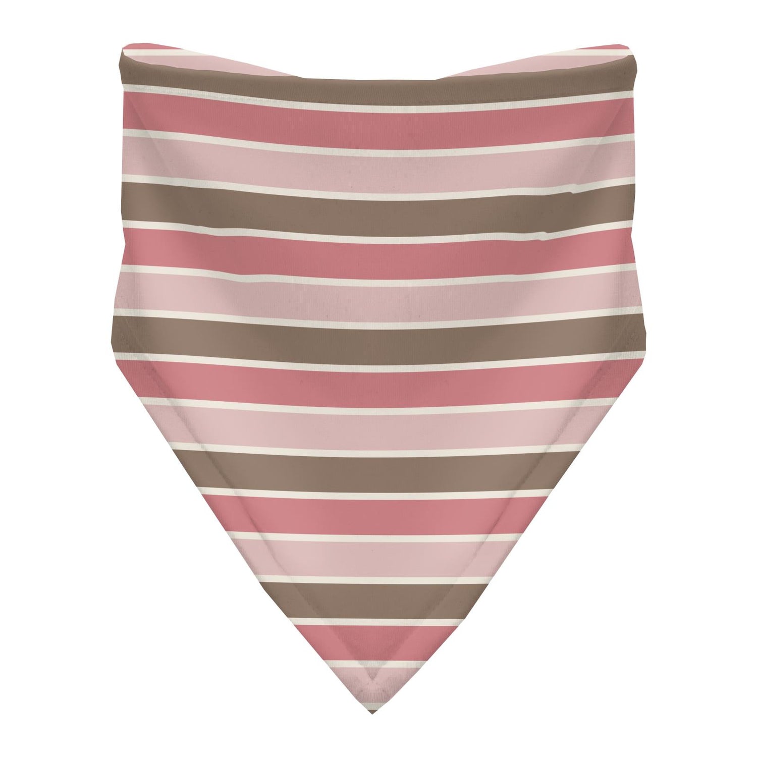 Print Bandana Bib in Neapolitan Stripe (350461)