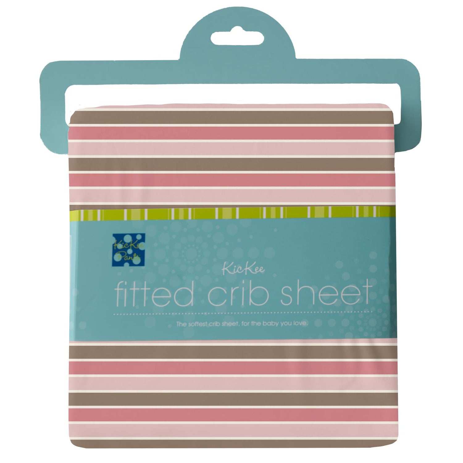 Print Grow with me Crib to Twin Fitted Sheet in Neapolitan Stripe (350505)