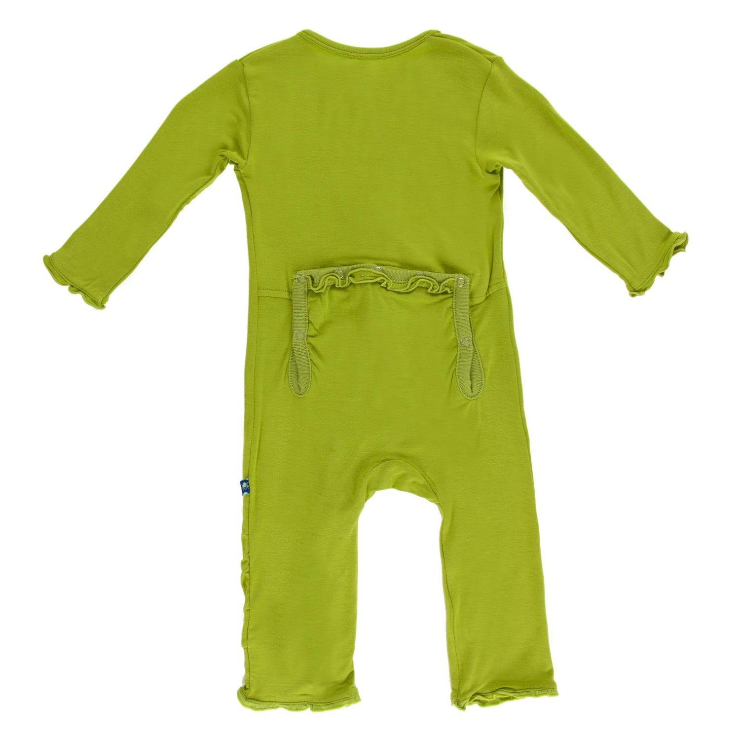 Muffin Ruffle Coverall with Zipper in Meadow