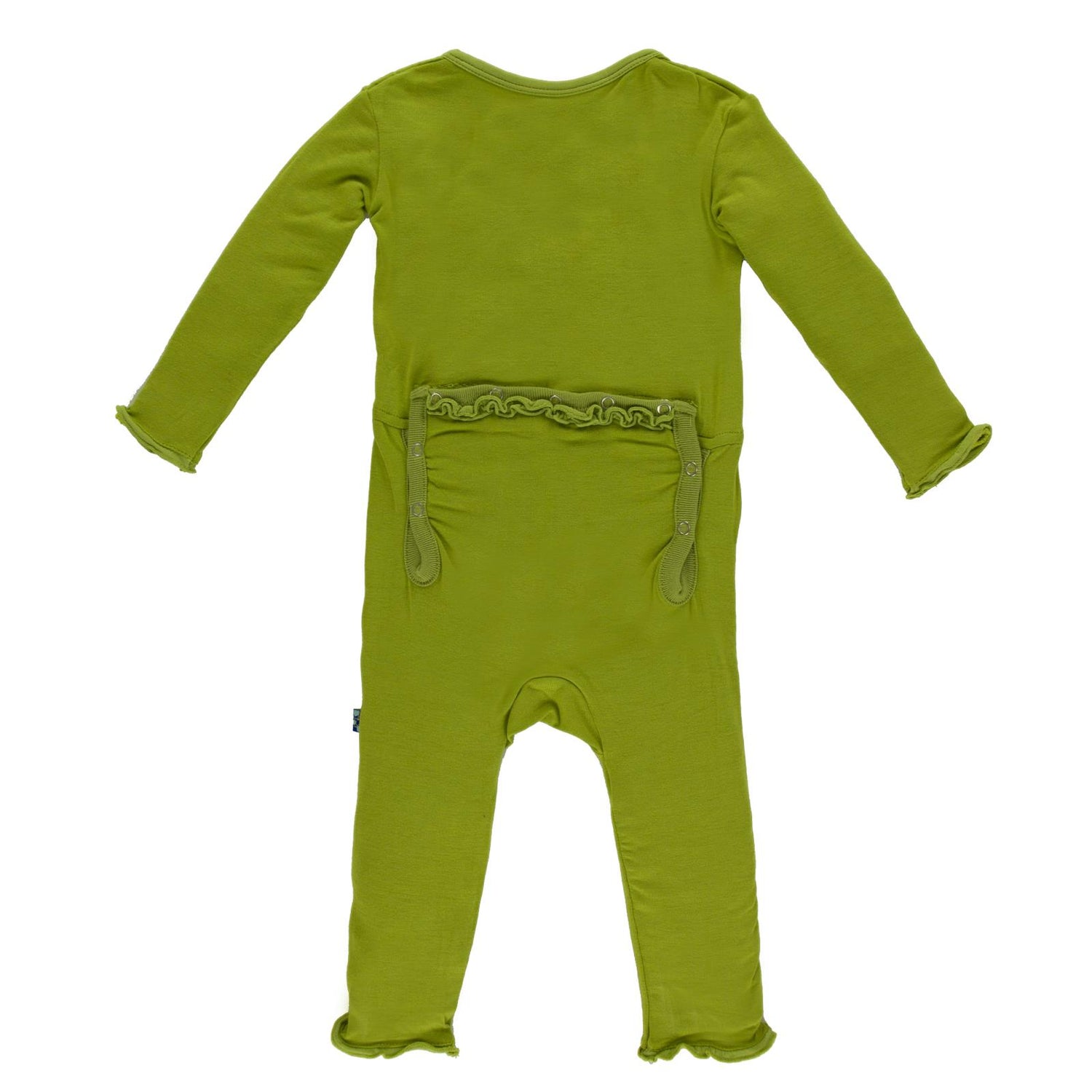Basic Muffin Ruffle Coverall in Meadow