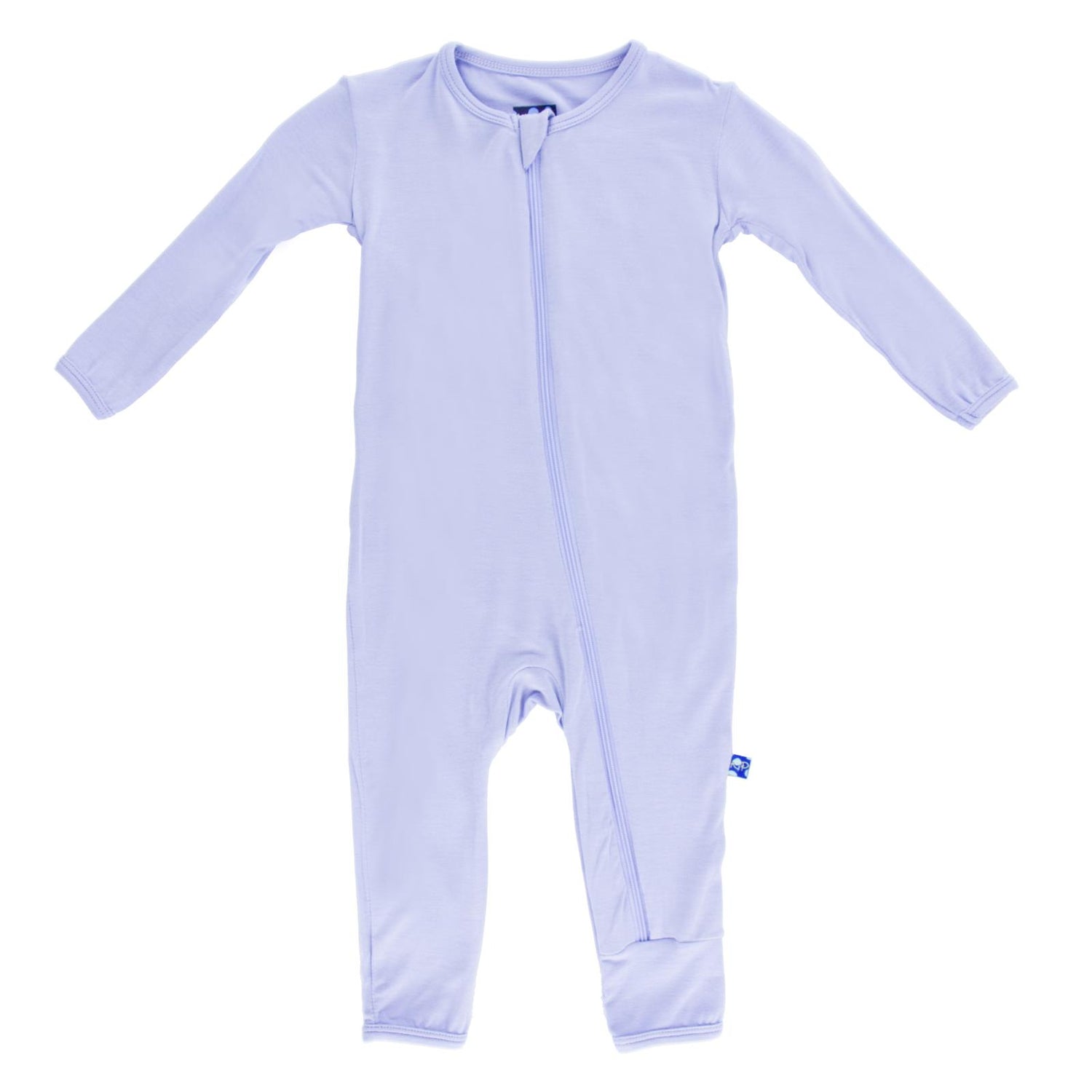 Coverall with Zipper in Lilac