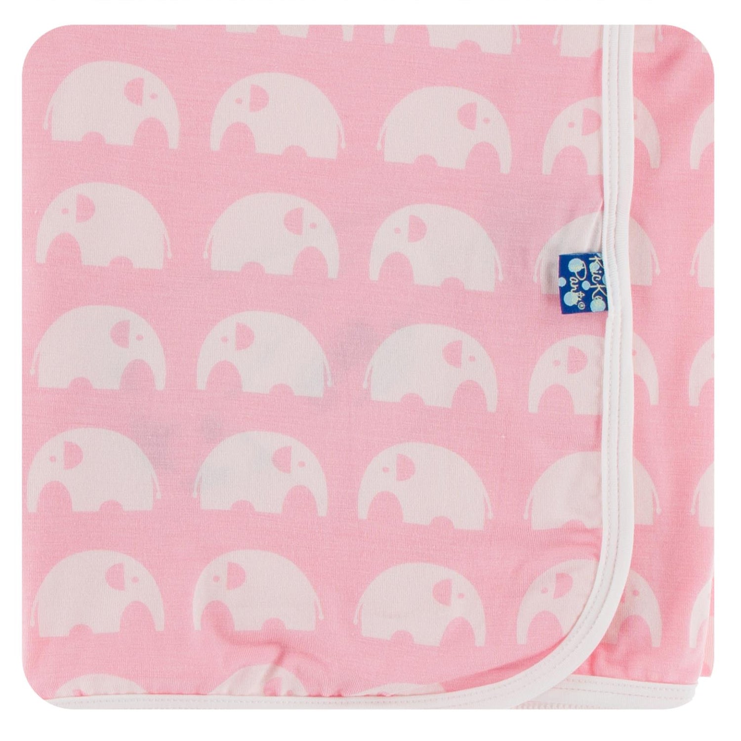Essentials Swaddling Blanket in Lotus Elephant