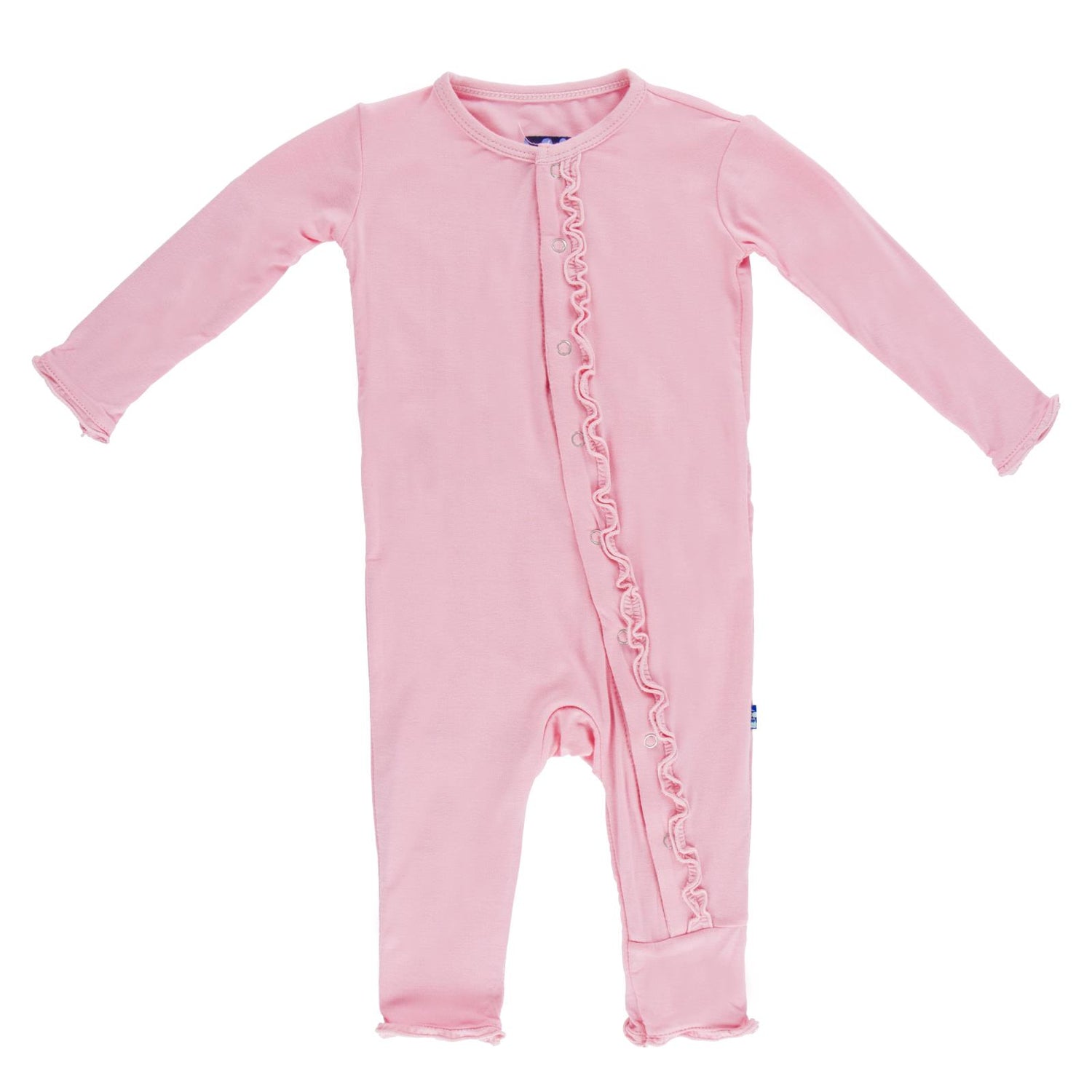 Basic Muffin Ruffle Coverall in Lotus