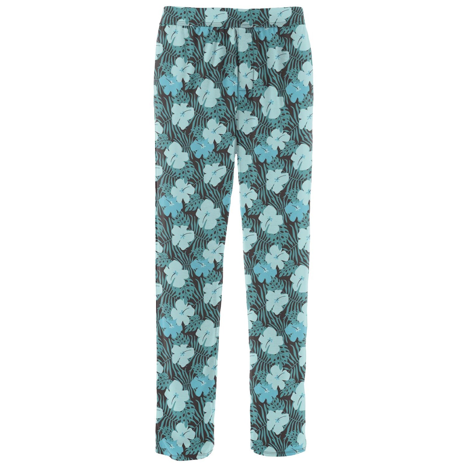 Men's Print Pajama Pants in Midnight Hawaiian Print