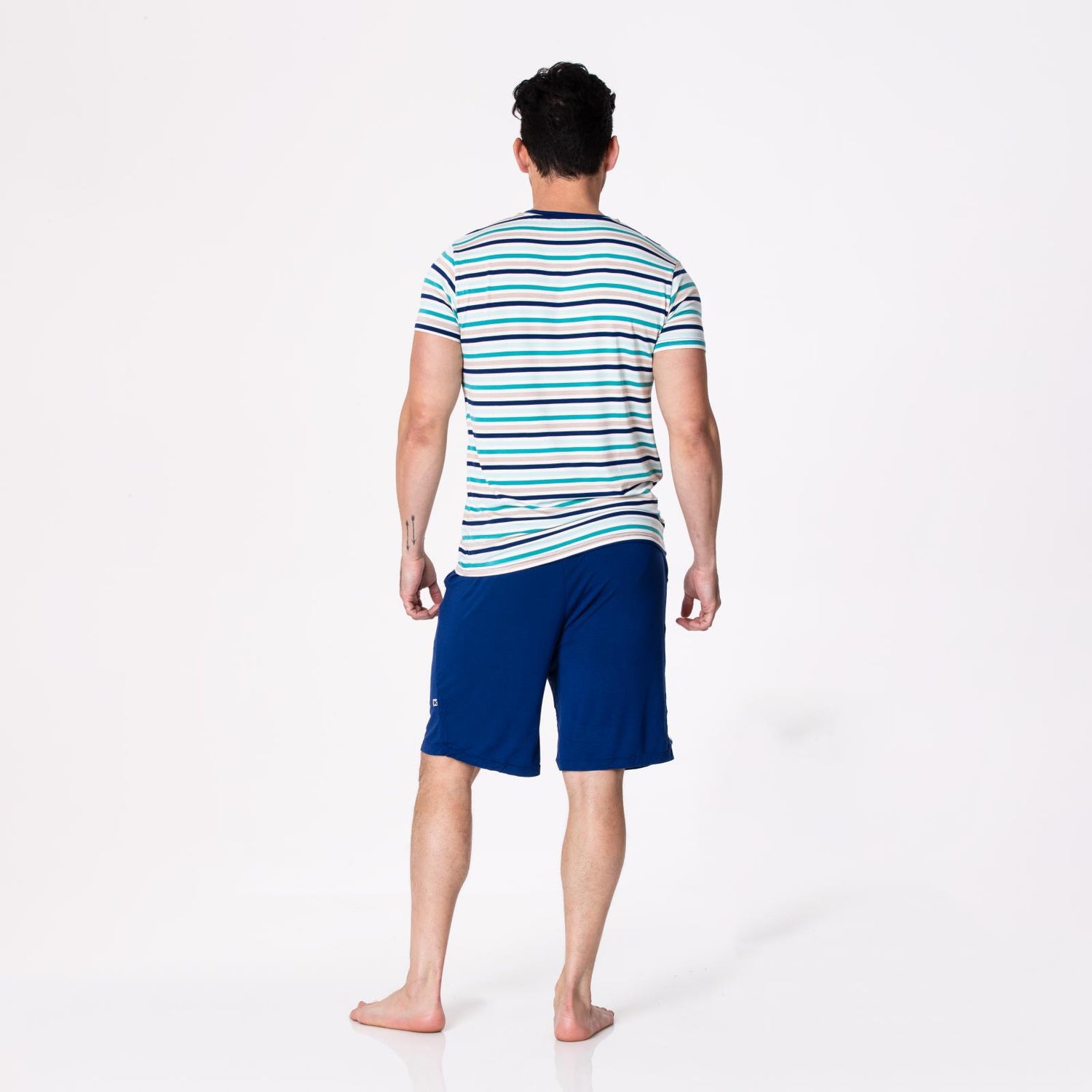 Men's Lounge Shorts in Flag Blue