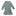 Print Long Sleeve Fleece Hoodie Dress in Jade Sushi