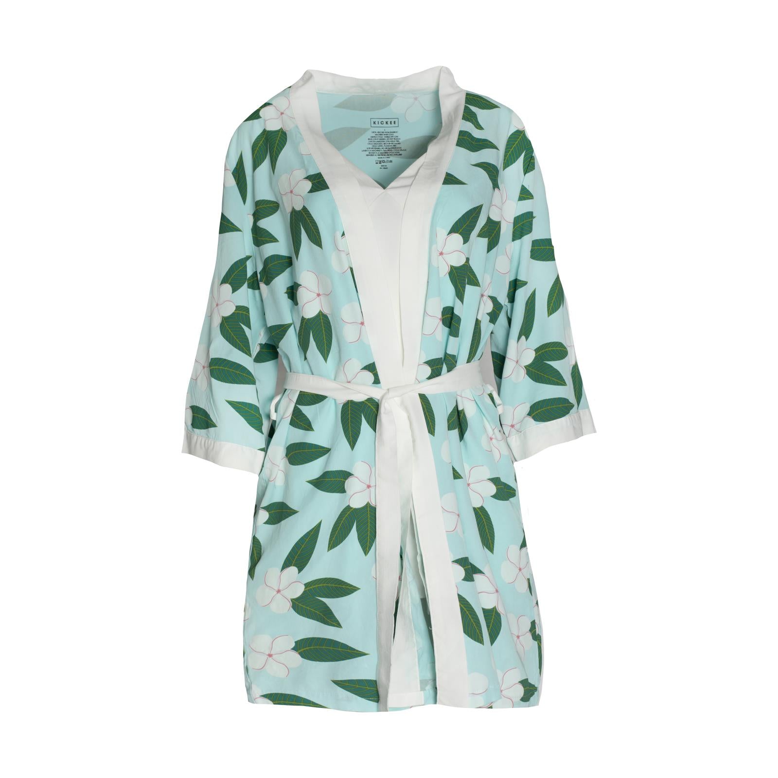 green floral dressing gown Jada Dress | Cut Out Midi Dress main image 0