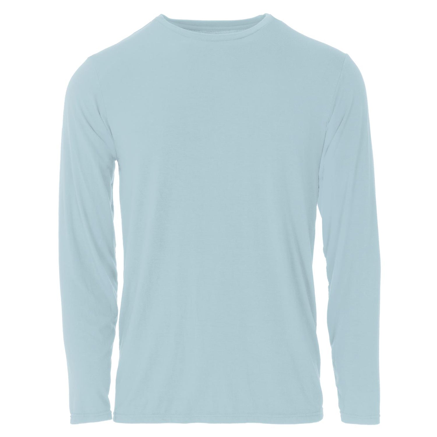 Men's Long Sleeve Crew Neck Tee in Spring Sky