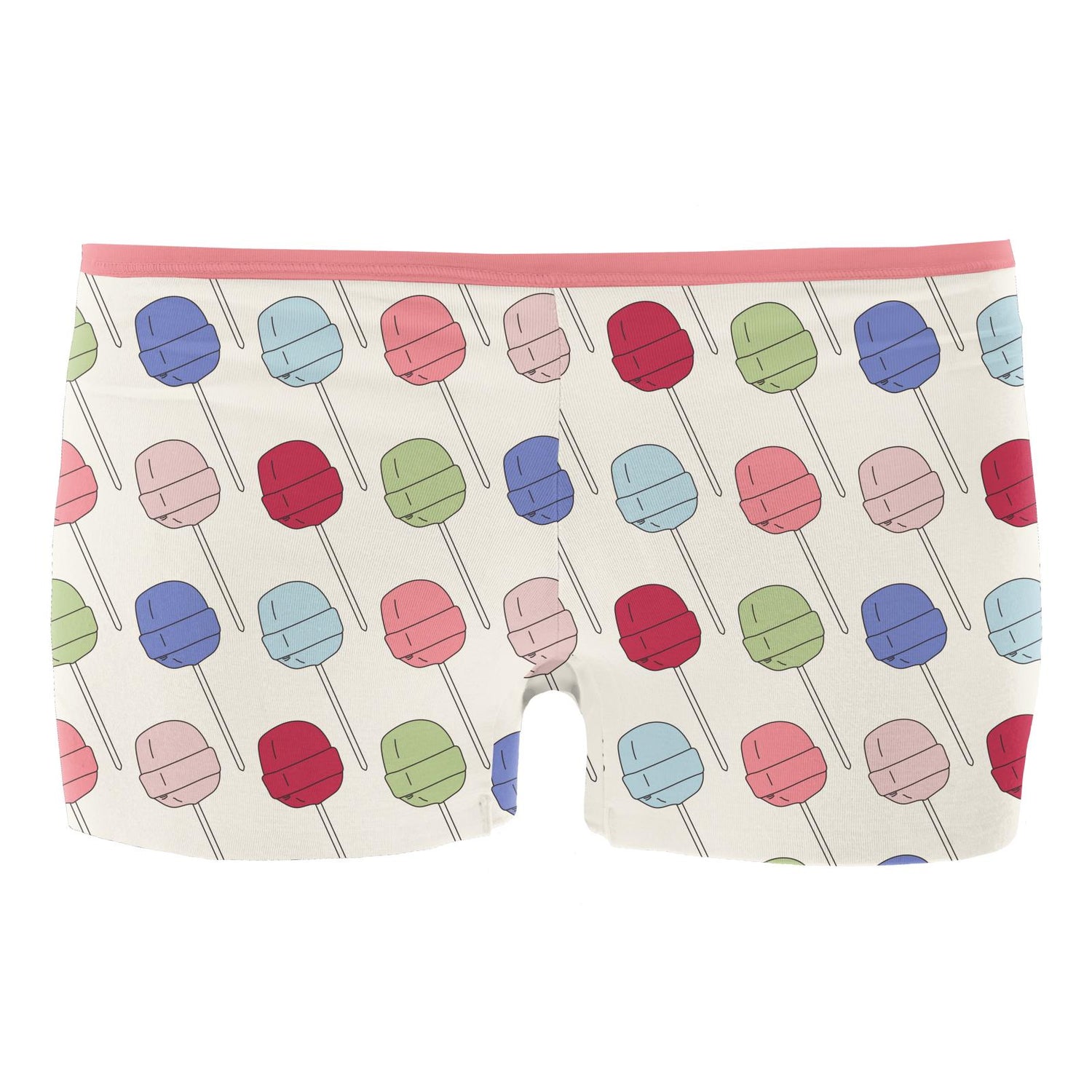 Women's Print Boy Short Underwear in Lula's Lollipops