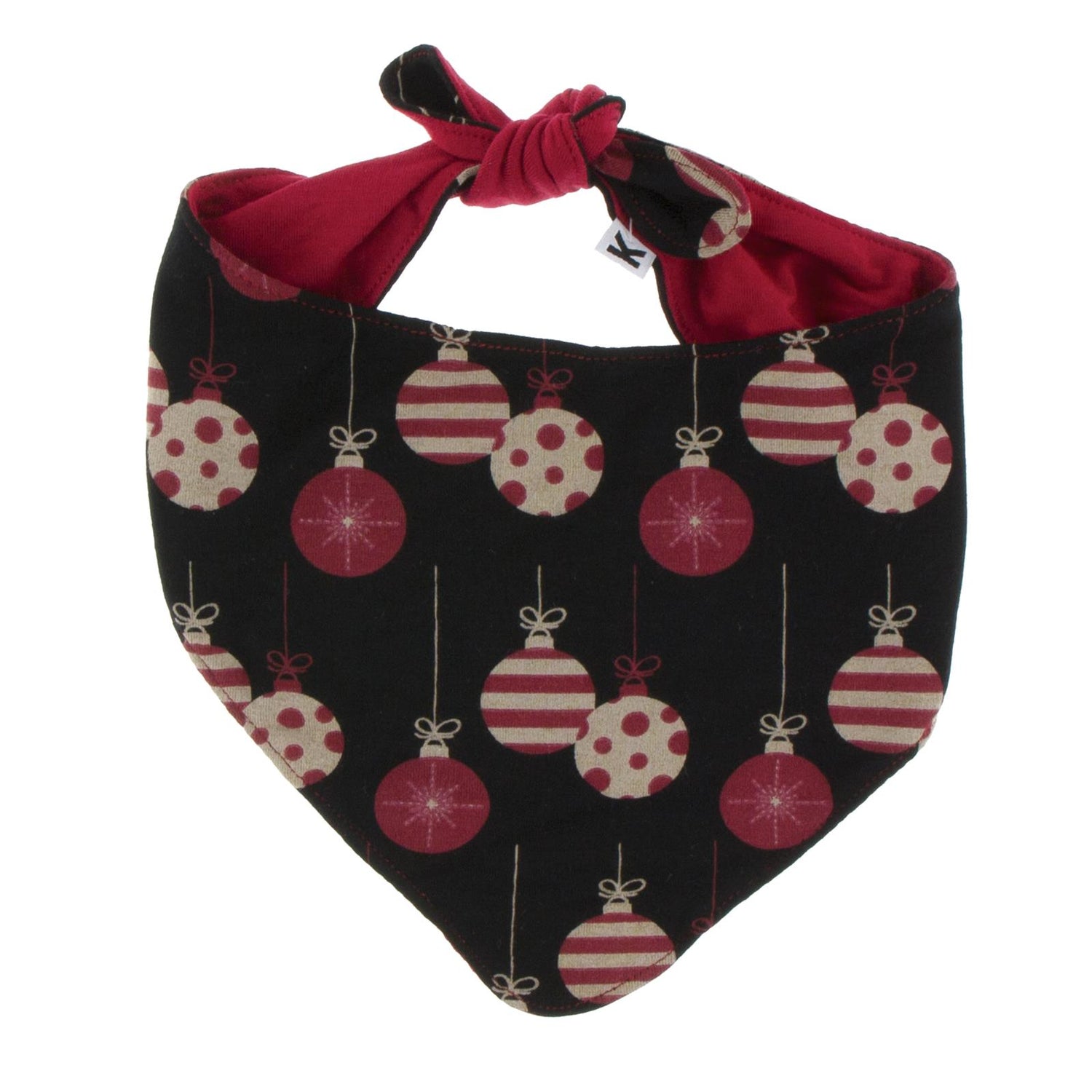 Print Dog Bandana in Midnight Ornaments