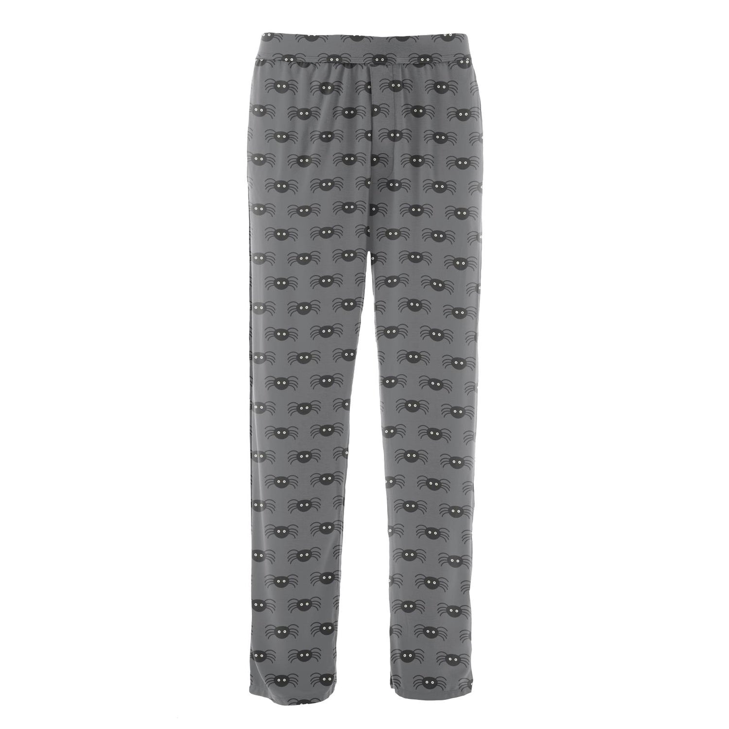 Men's Print Pajama Pants in Stone Spiders
