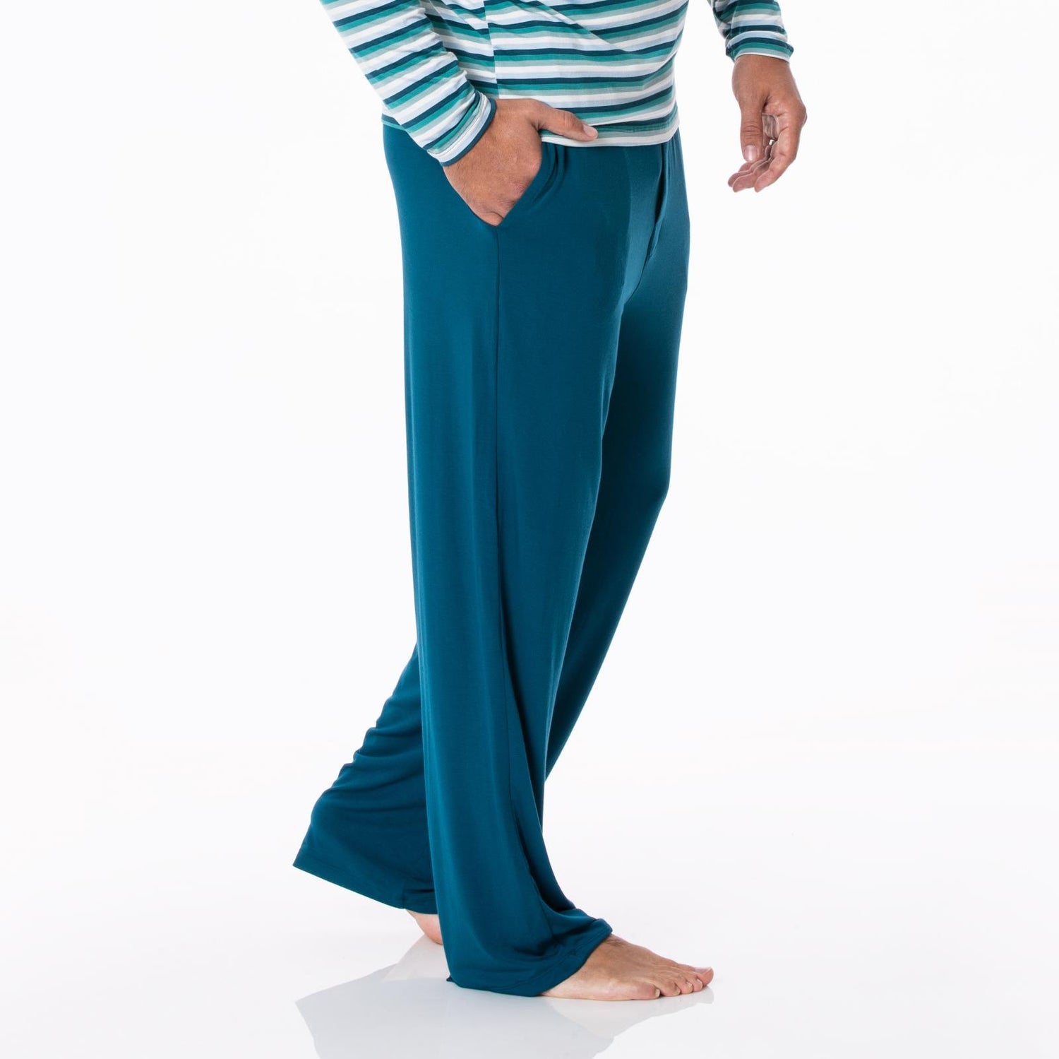 Men's Pajama Pants in Peacock