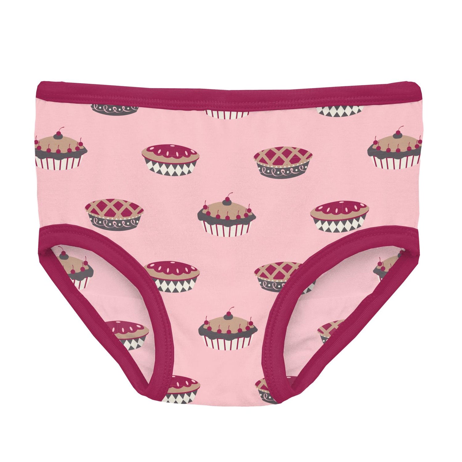 Print Girl's Underwear in Lotus Pies
