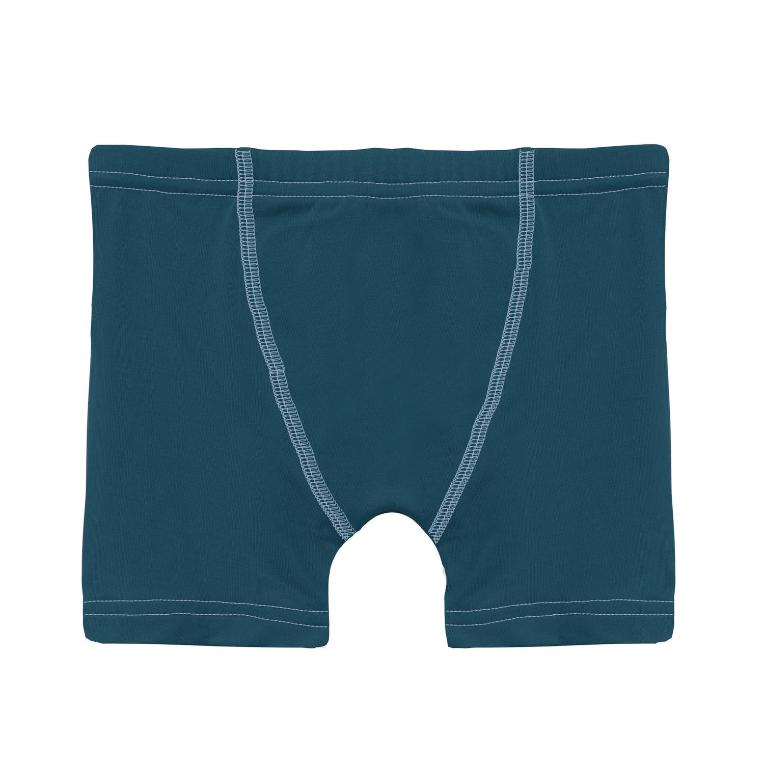 Boy's Boxer Brief in Peacock with Pond
