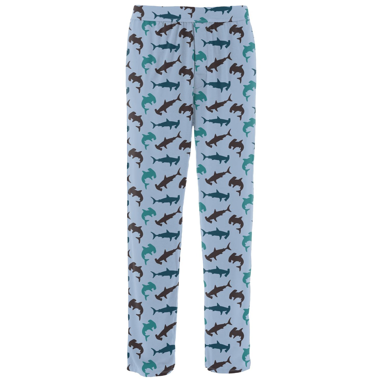 Men's Print Pajama Pants in Pond Hammerhead