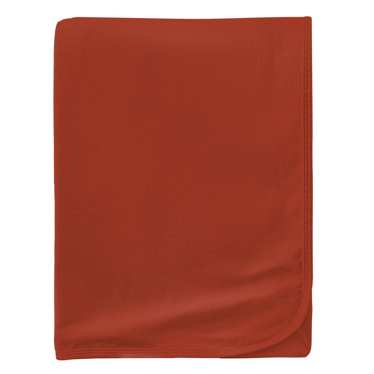 Swaddling Blanket in Red Tea