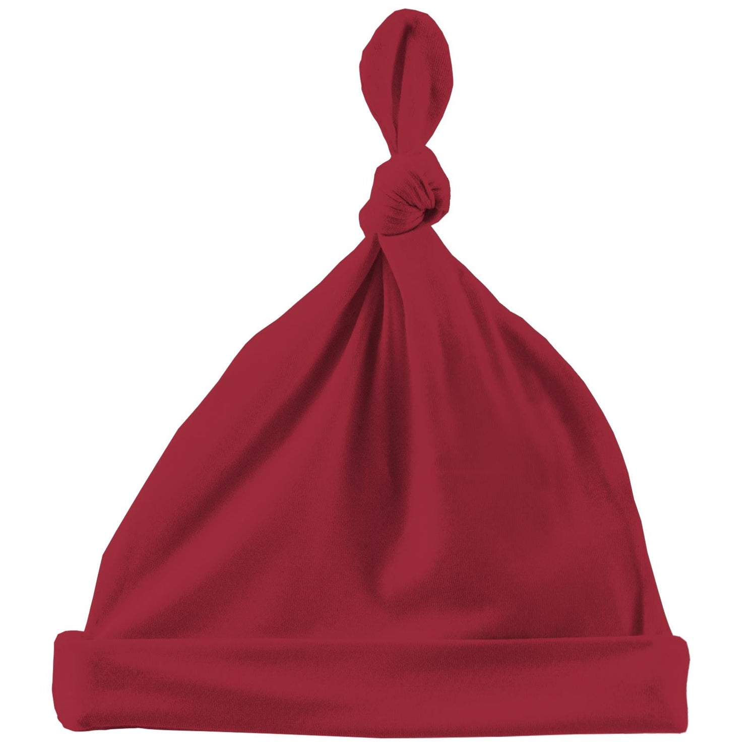 Knot Hat in Ribbon Red
