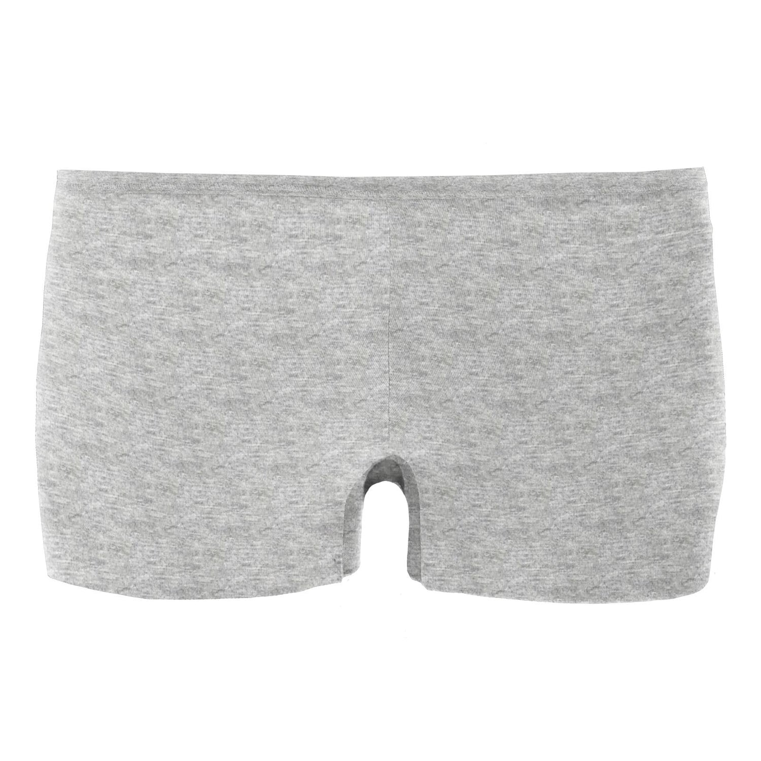 Women's Boy Short Underwear in Heathered Mist