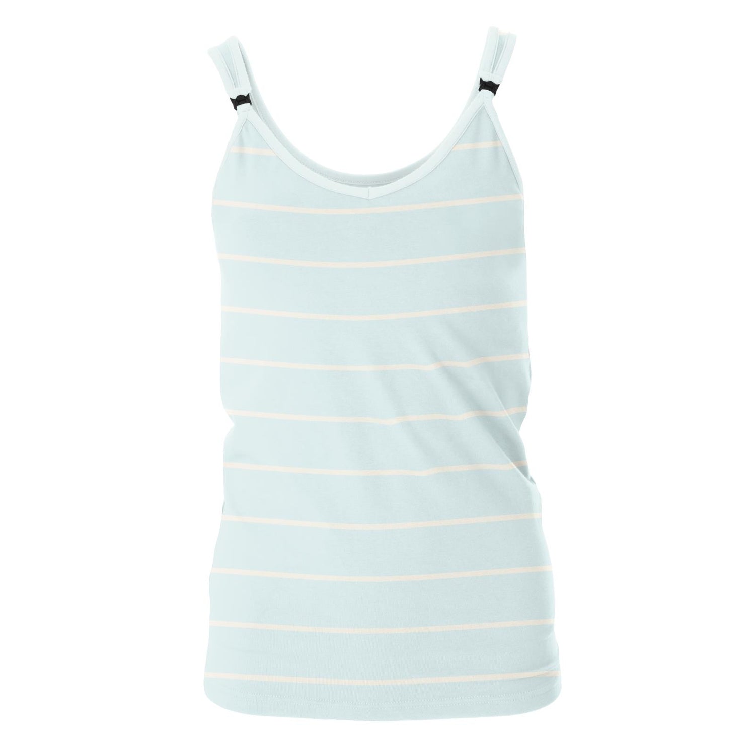 Women's Print Luxe Nursing Tank in Fresh Air Road Trip Stripe
