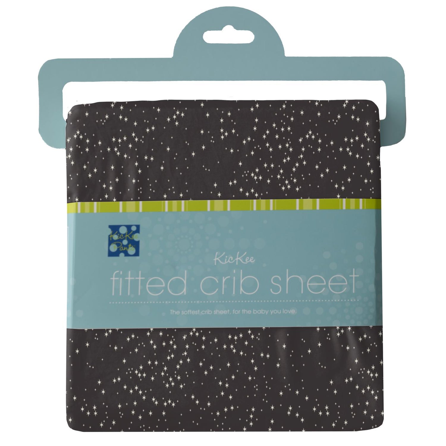 Print Grow with me Crib to Twin Fitted Sheet in Midnight Constellations