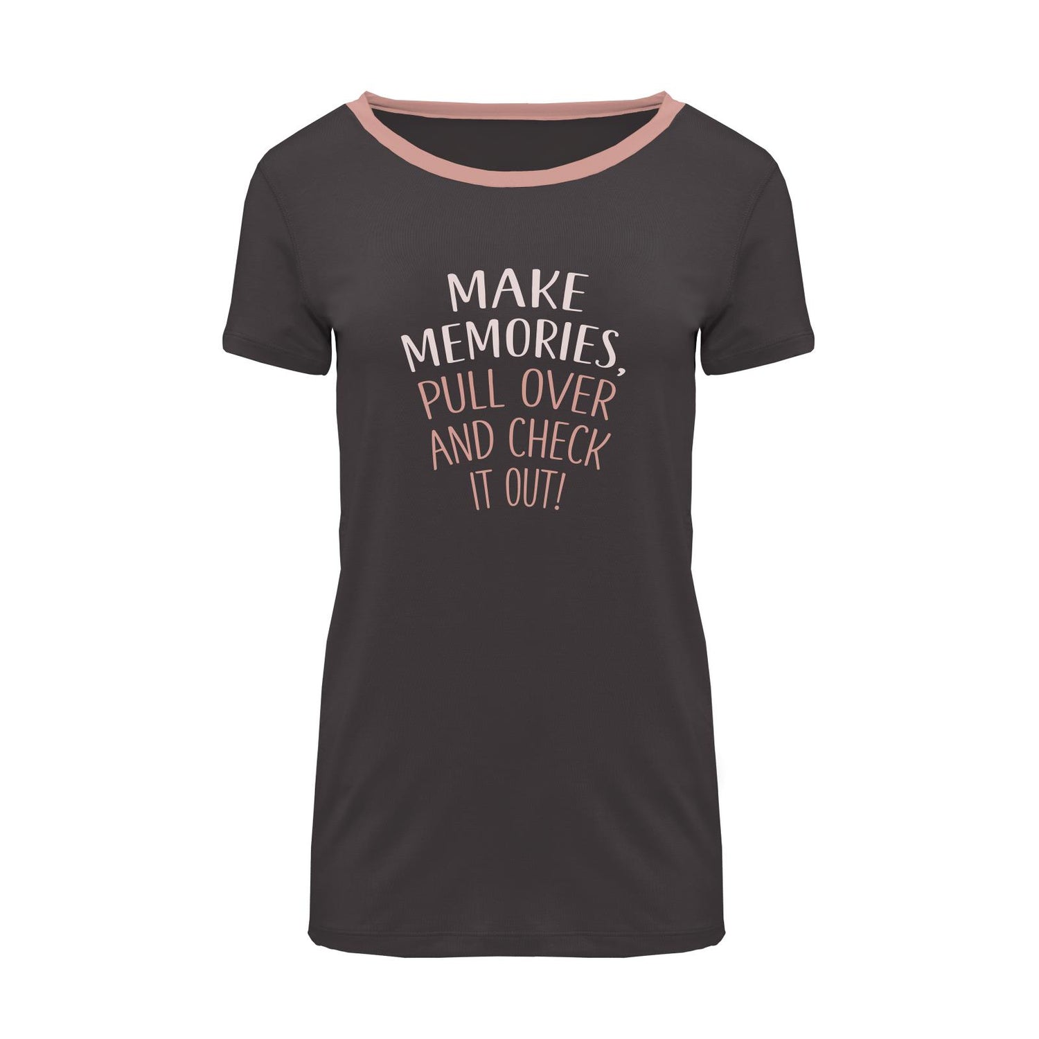 Women's Graphic Short Sleeve Relaxed Tee in Midnight Make Memories