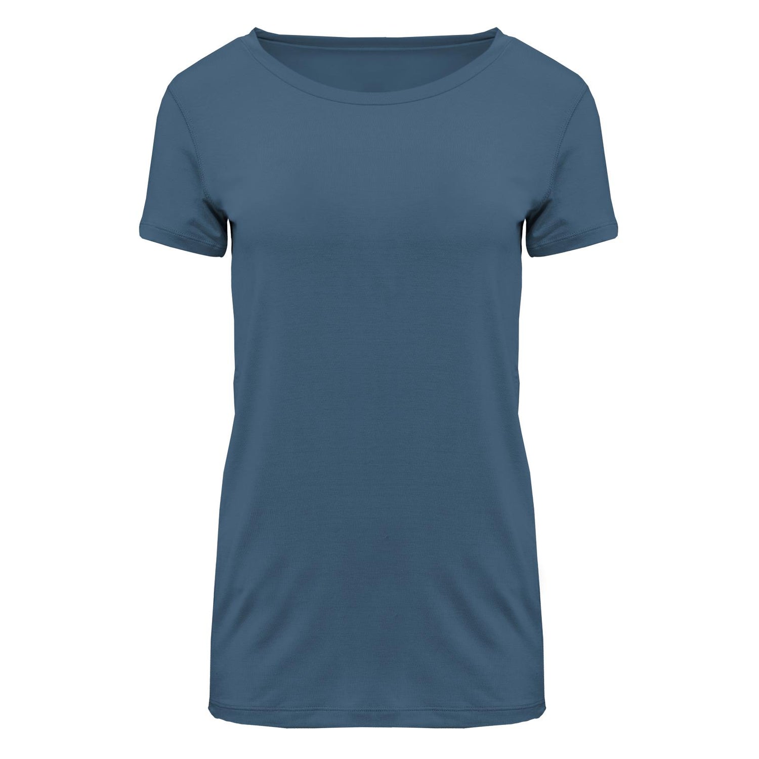 Women's Solid Short Sleeve Relaxed Tee in Twilight