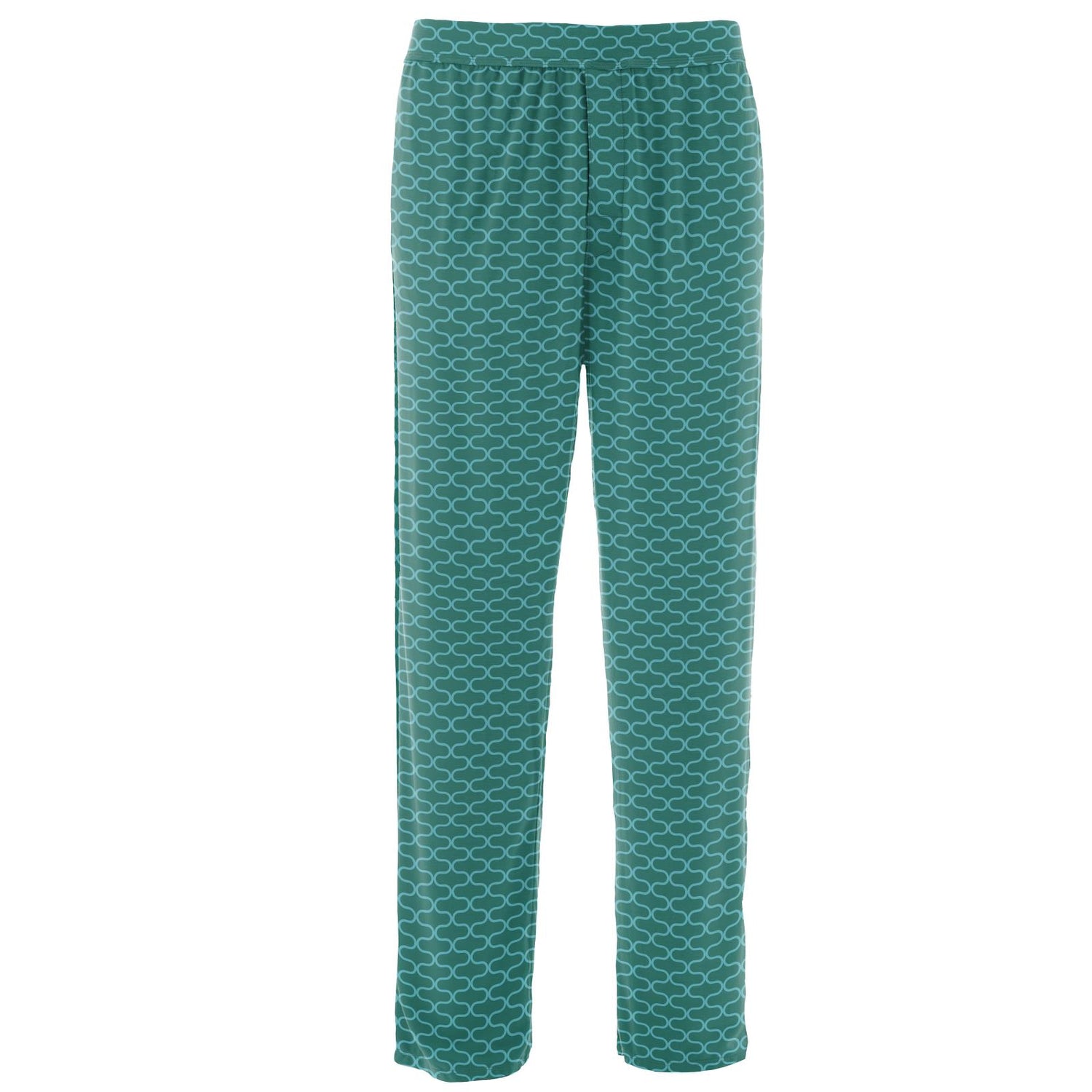Men's Print Pajama Pants in Ivy Lattice