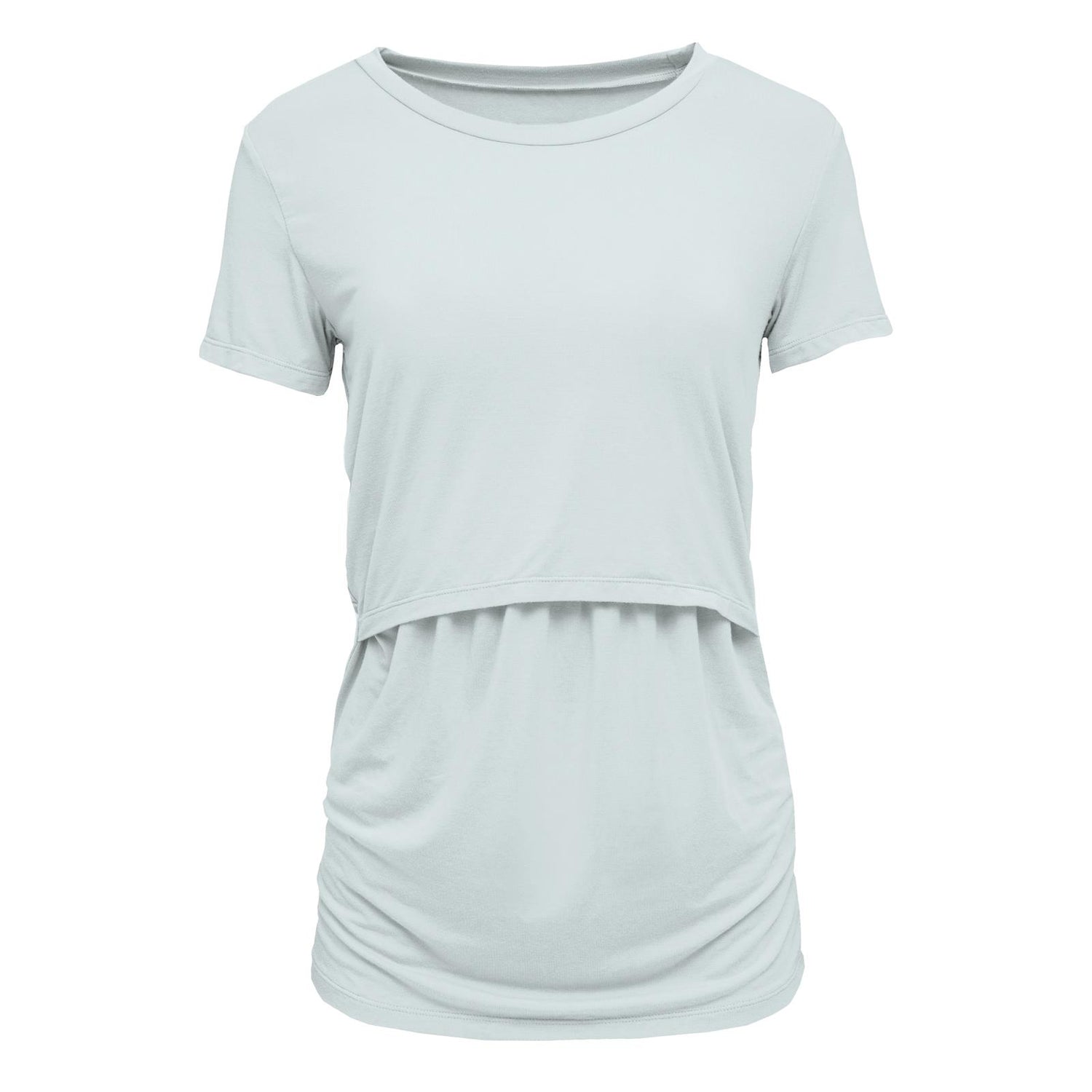 Women's Short Sleeve Nursing Tee in Fresh Air