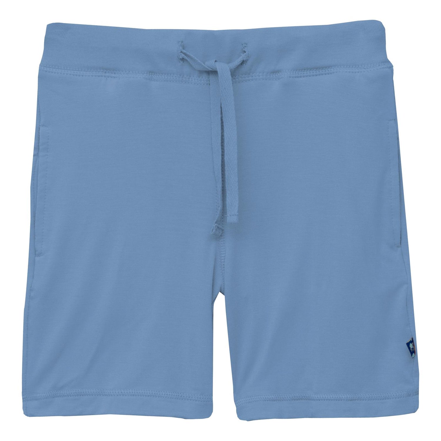 Lightweight Drawstring Shorts in Dream Blue