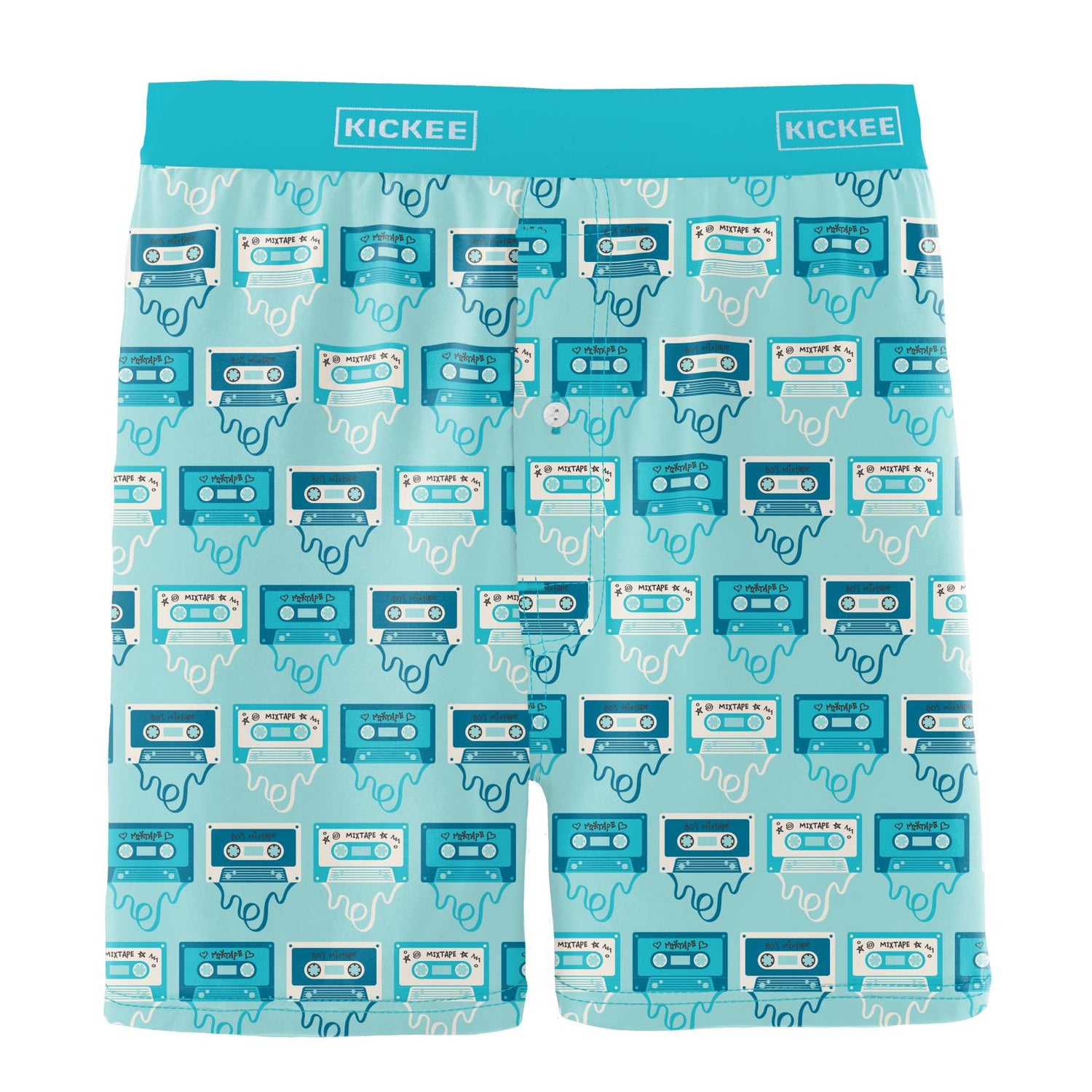 Men's Print Boxer Shorts in Summer Sky Mixtape