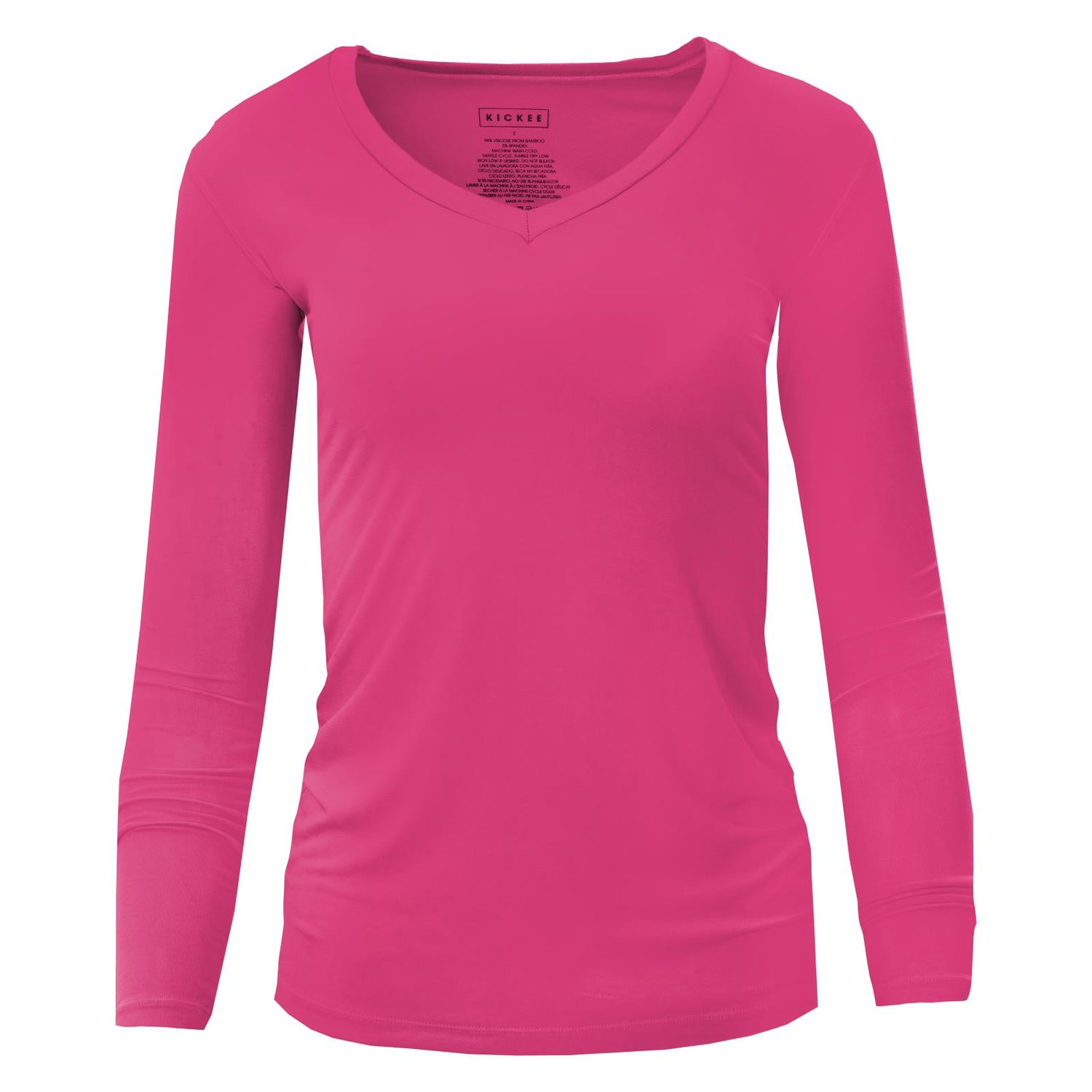Women's Long Sleeve One Tee in Calypso