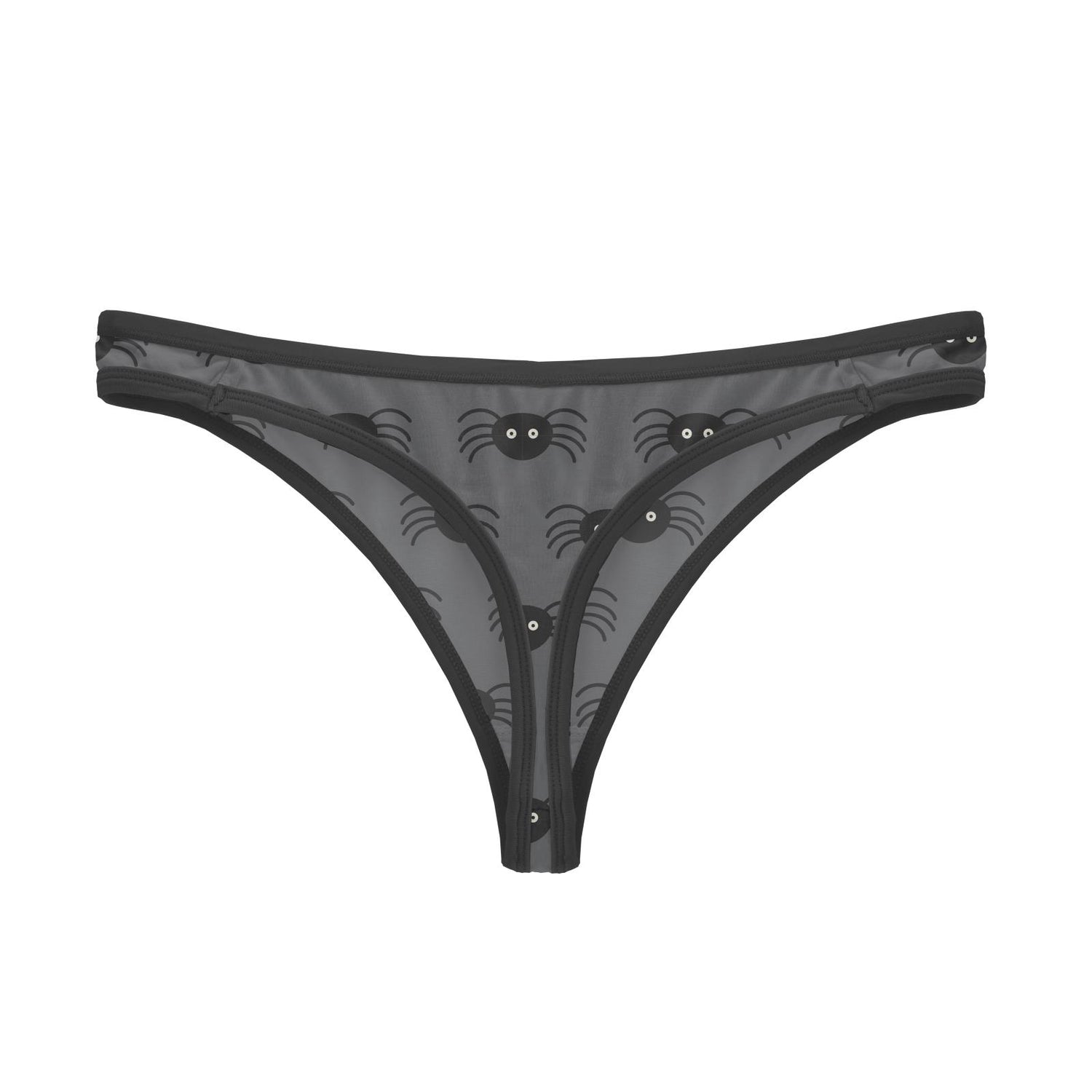 Women's Print Classic Thong Underwear in Stone Spiders
