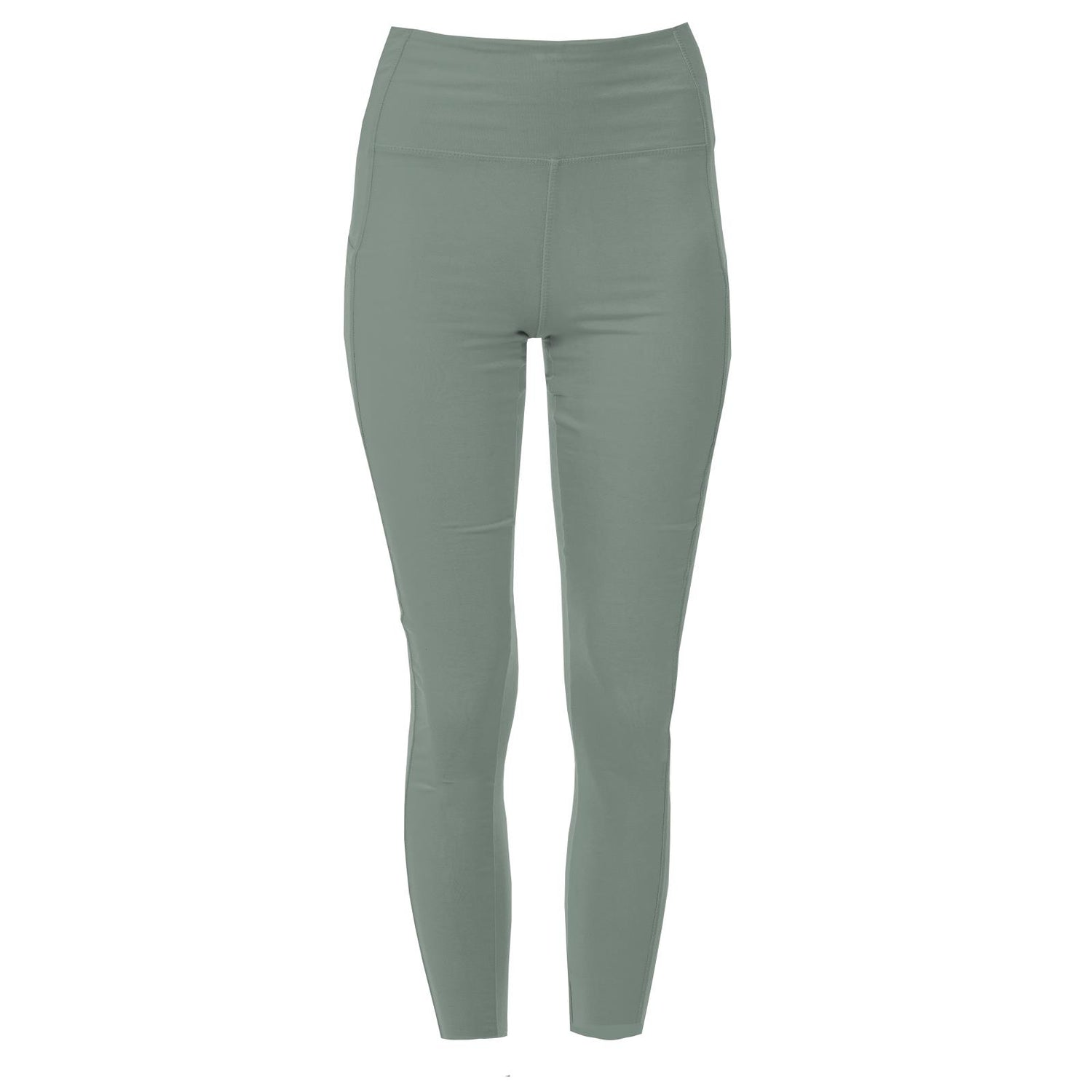 Women's Luxe Stretch 7/8 Leggings with Pockets in Lily Pad