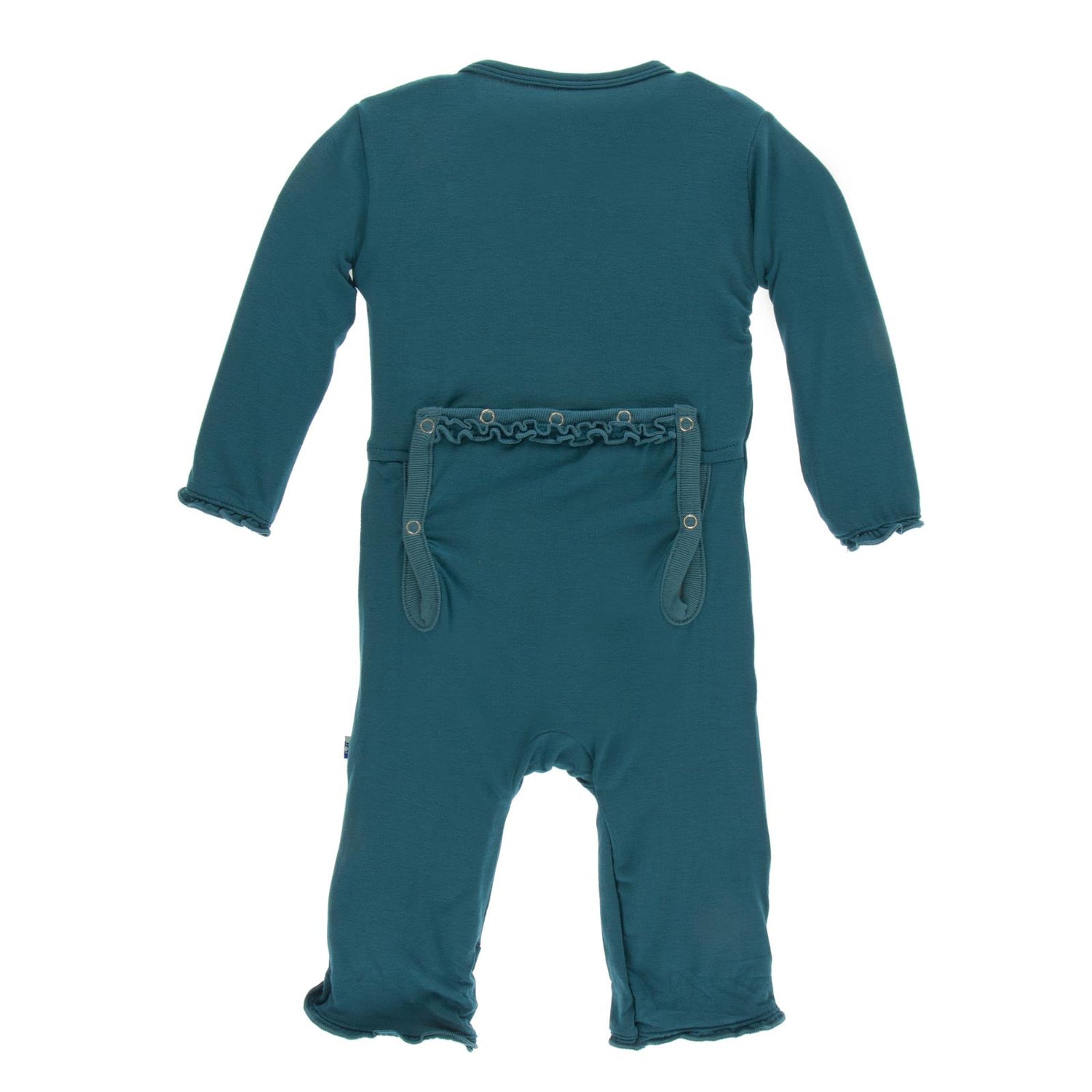 Muffin Ruffle Coverall in Oasis