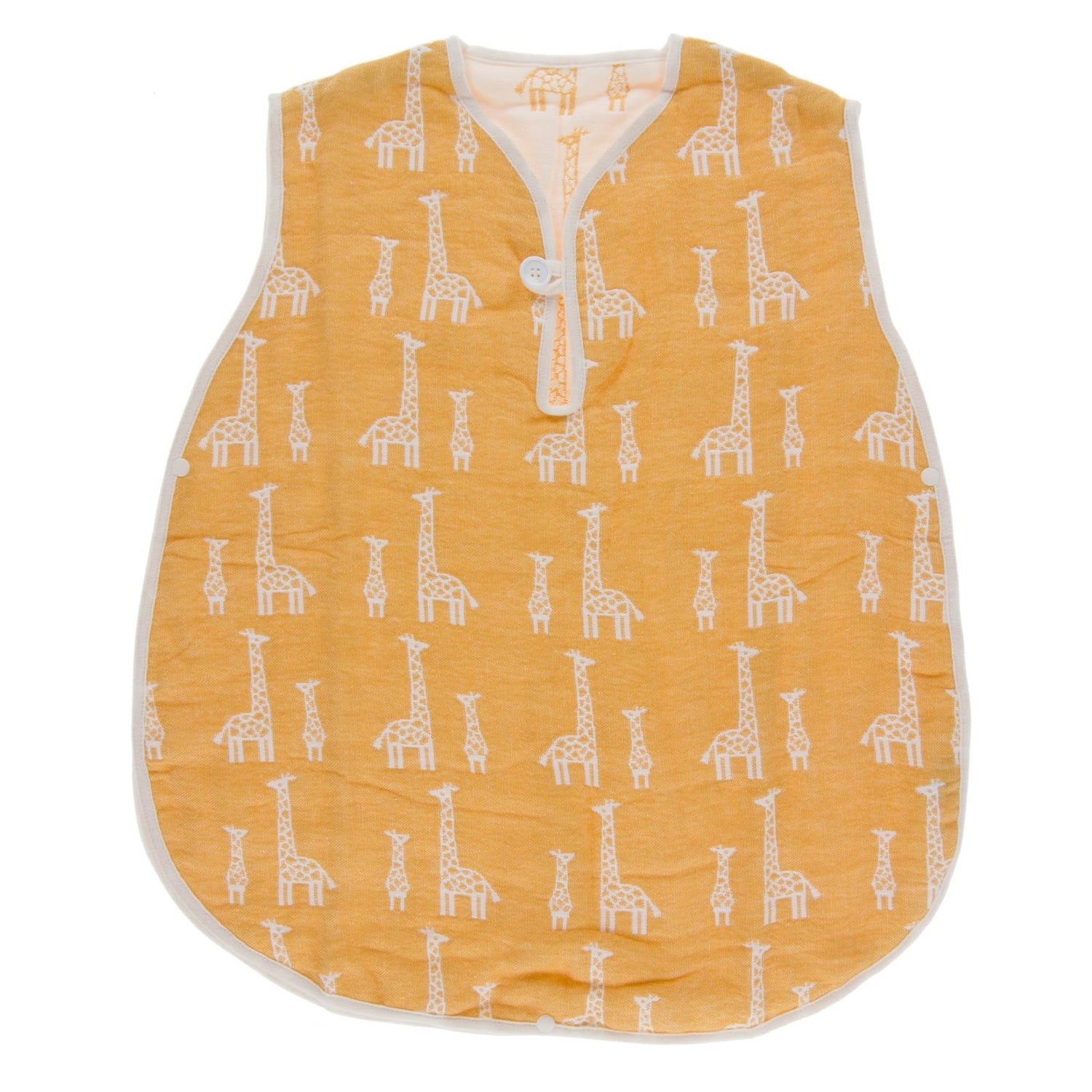 Jacquard Muslin Wearable Blanket in Giraffe
