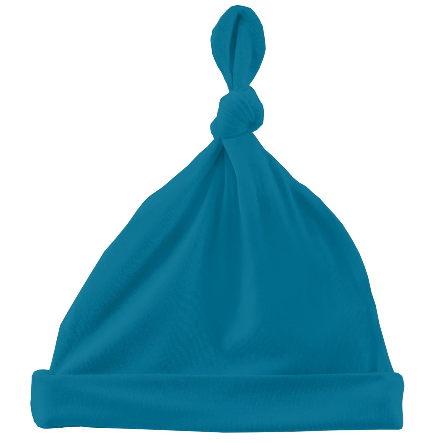 Knot Hat in Cerulean Blue