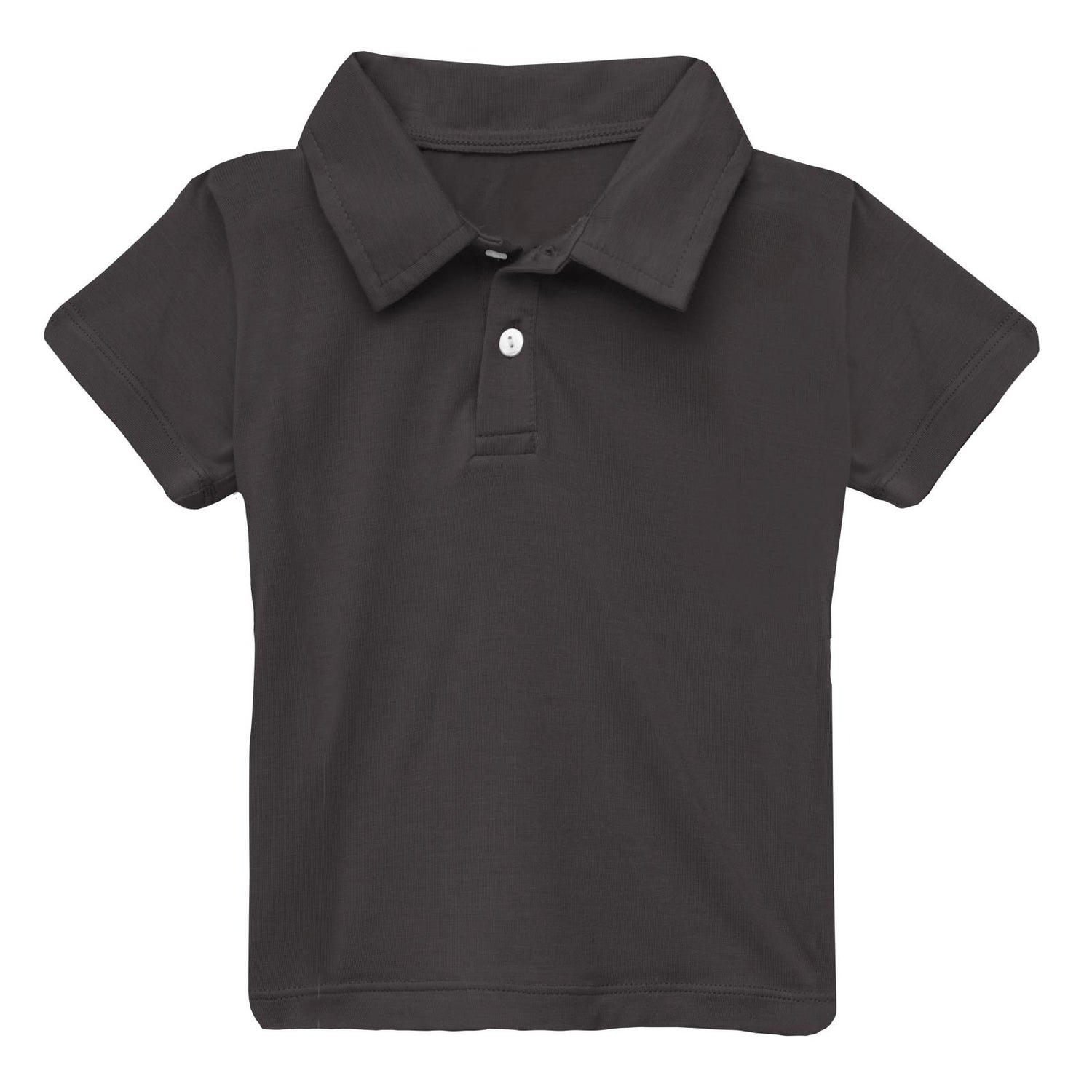 Short Sleeve Luxe Polo in Midnight