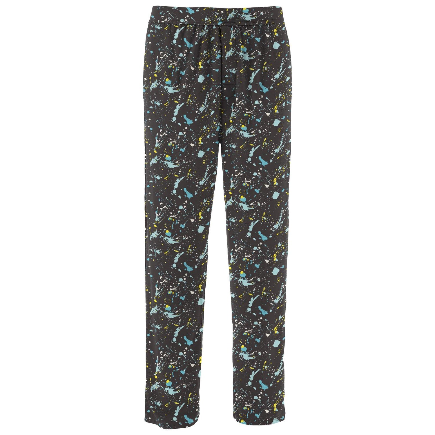 Men's Print Pajama Pants in Confetti Splatter Paint