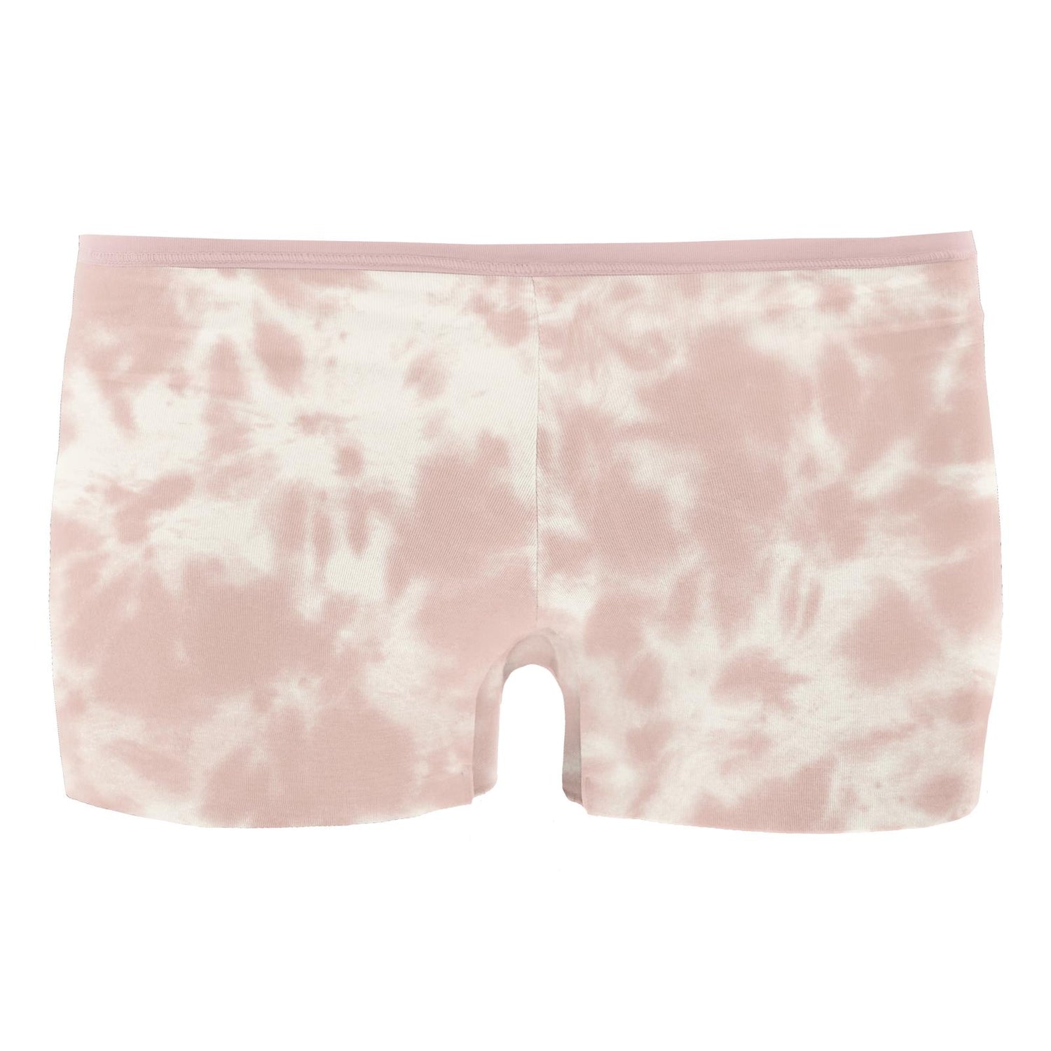Women's Print Boy Short Underwear in Baby Rose Tie Dye