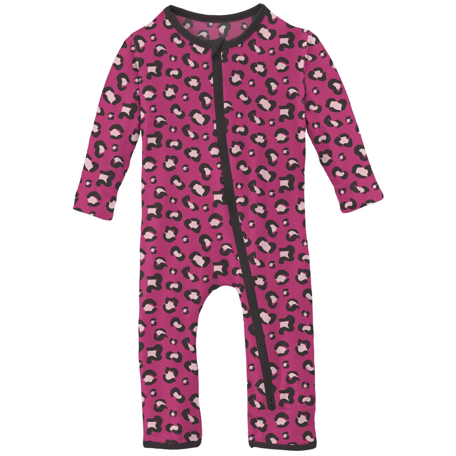 Print Coverall with 2 Way Zipper in Calypso Cheetah Print