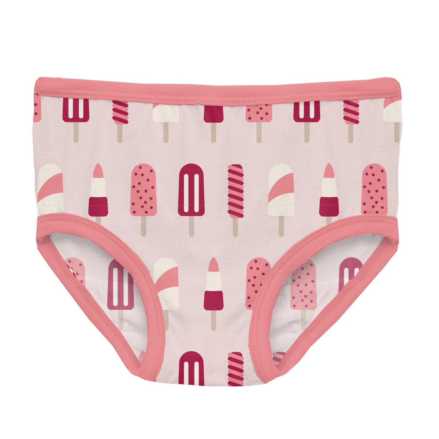 Print Underwear Set of 3 in Strawberry Sharky, Macaroon and Macaroon Popsicles