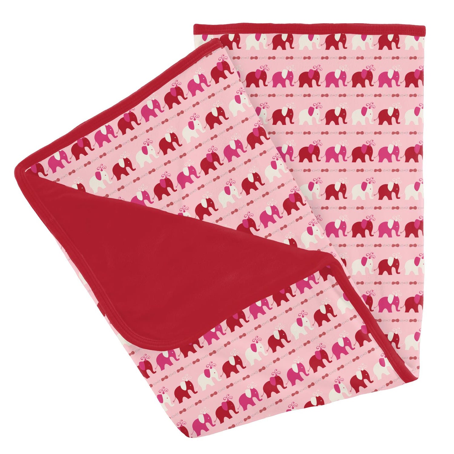 Print Stroller Blanket in Calypso Elephant